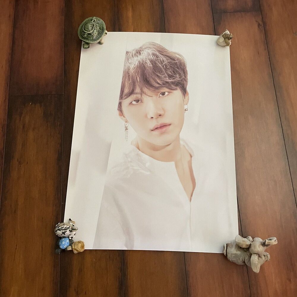 BTS SUGA [ Oh, always Exhibition Official Unfolded Poster ] New
